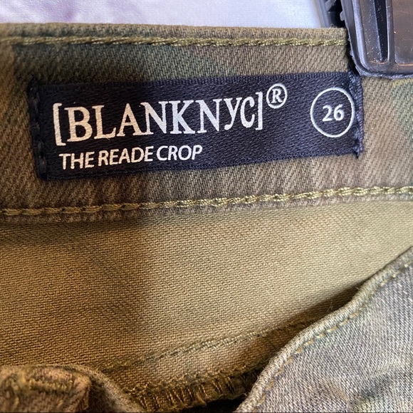 Blank NYC Camouflage Crop Jeans - Picture 9 of 9